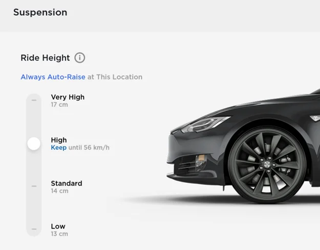 Пневмопідвіска Tesla Model S та Model X: як працює і що ламається
