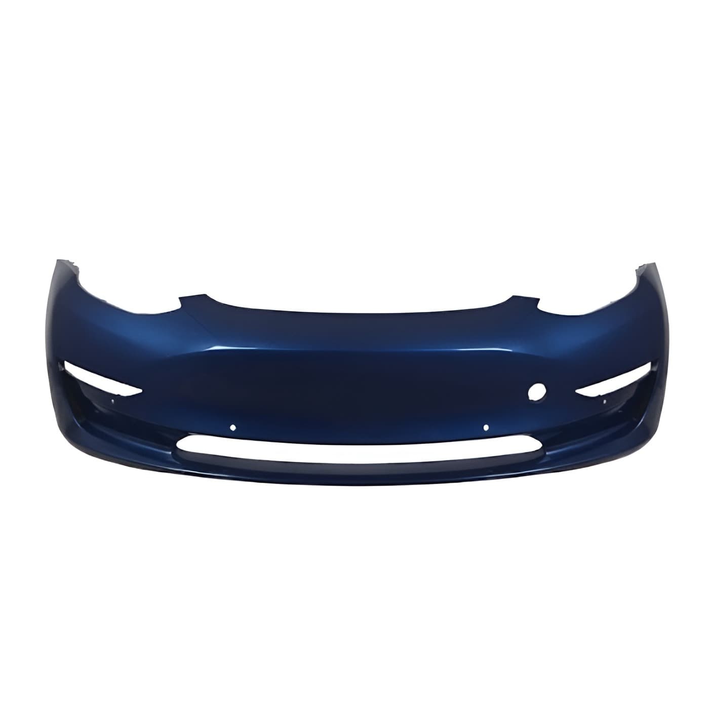 Бампер передний крашеный Deep Blue Metallic 1084168-S4-E Tesla Model 3 — Аналог, Новый