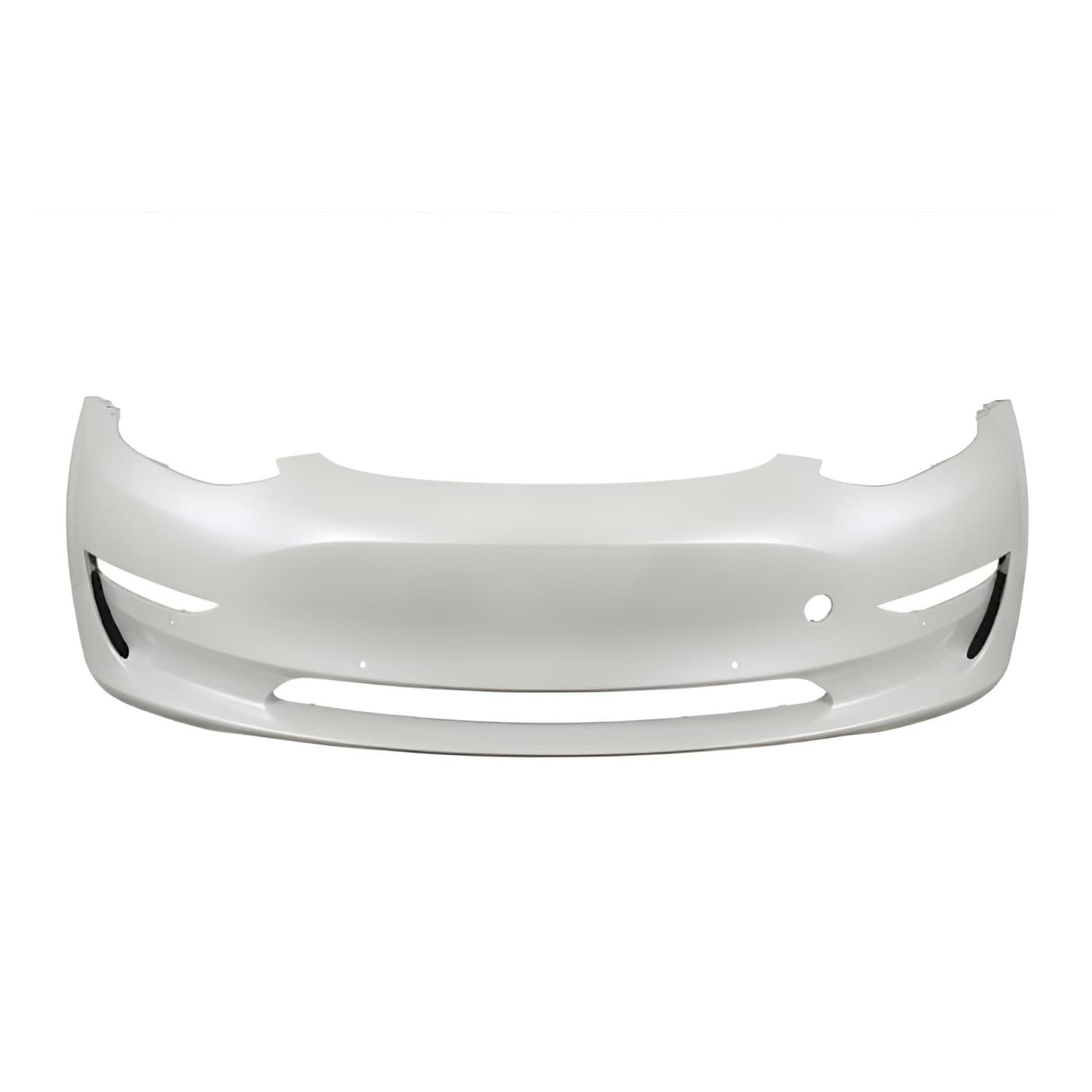 Бампер передний крашеный Pearl White 1084168-S2-E Tesla Model 3 — Аналог, Новый
