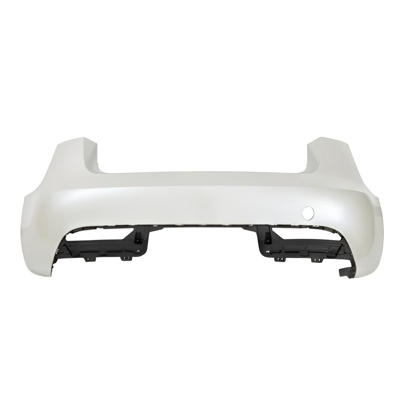 Бампер задний крашеный Pearl White Multi-Coat 1582571-S2-C Tesla Model 3 2024+ — Аналог, Новый