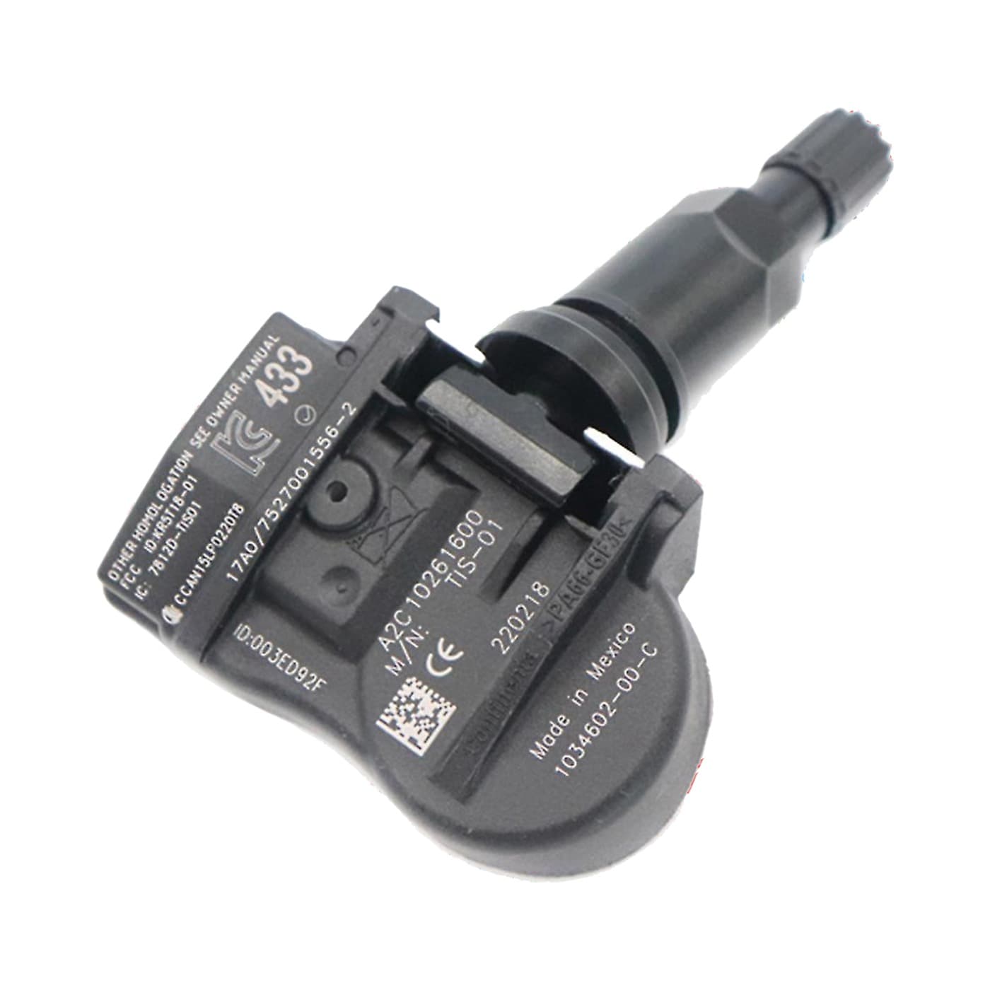 Датчик тиску в шинах TPMS 1034602-00-B Tesla Model S, Model X — Оригінал, Новий