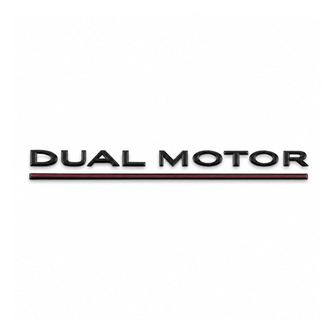 Эмблема DUAL MOTOR черная 1484848-00-B Tesla Model 3, Model Y — Аналог, Новый